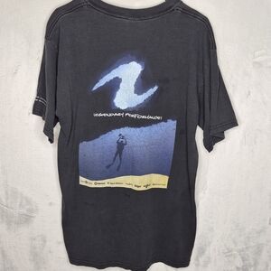 Vintage Aqua Lung Scuba Diving Promo T Shirt Size Large